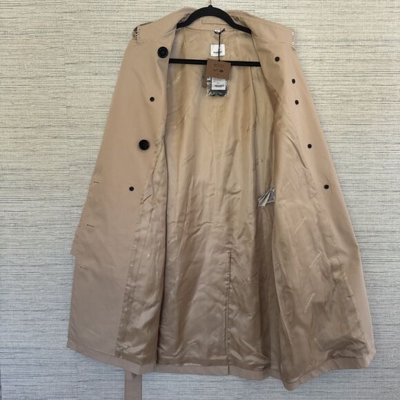 Burberry Womens Egremont Trench coat size 12 NWT - Picture 11 of 16